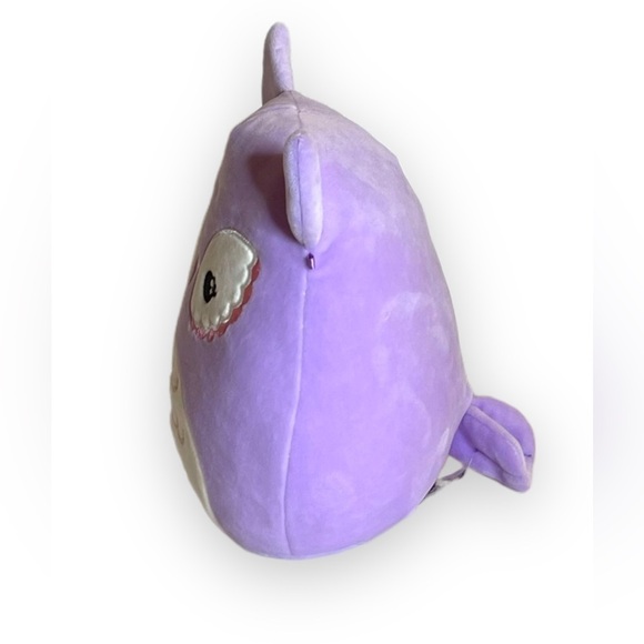Adorable Squishmallow Miranda the Purple Owl - 9.75”x8” - Picture 8 of 8